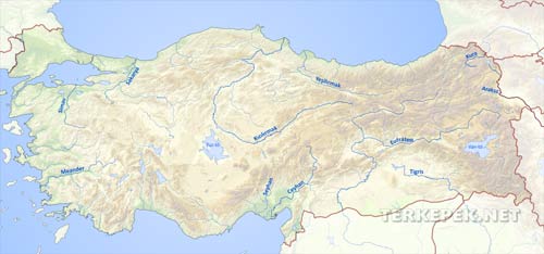 Törökország vízrajza